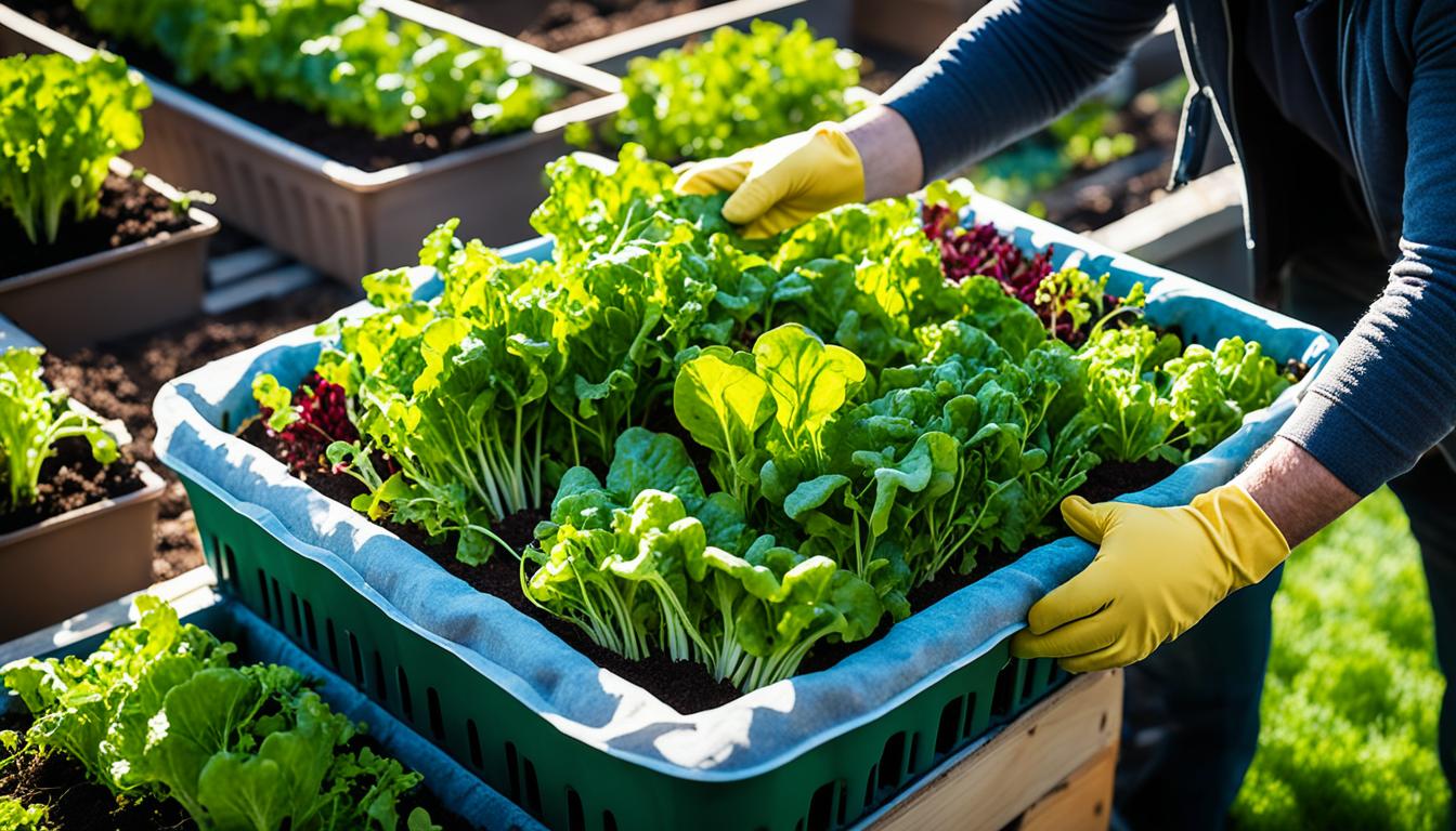 harvesting small space greens harvesting small space greens