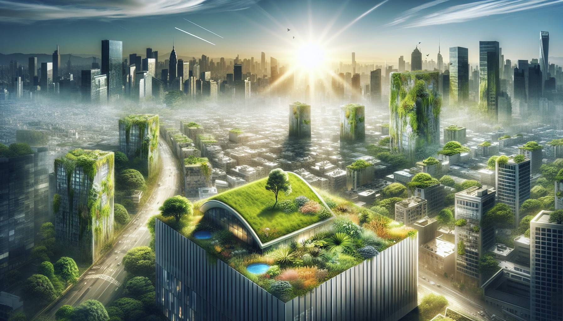 The Impact Of Green Roof Systems On Urban Heat Island Effect