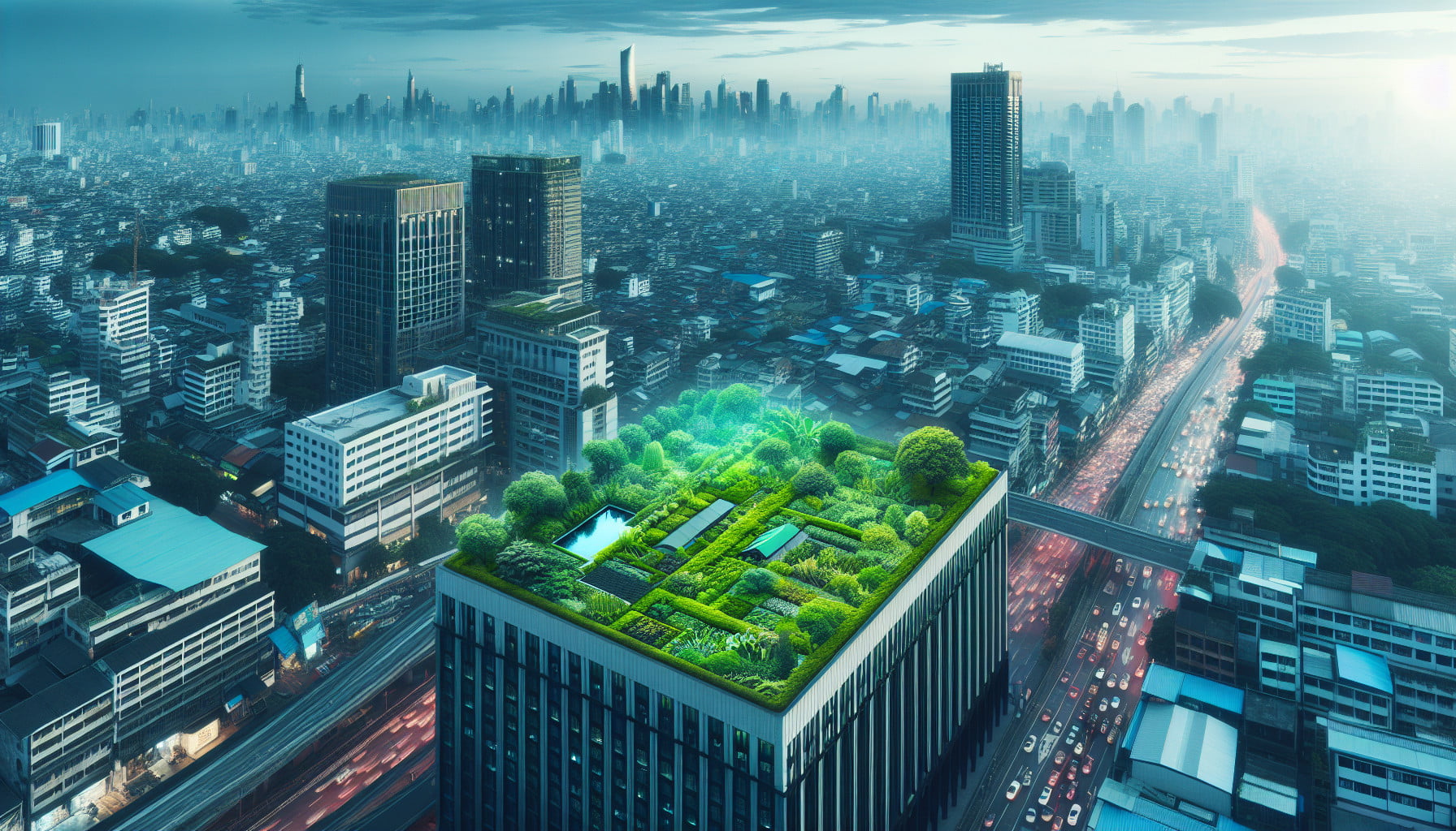 The Impact Of Green Roof Systems On Urban Heat Island Effect