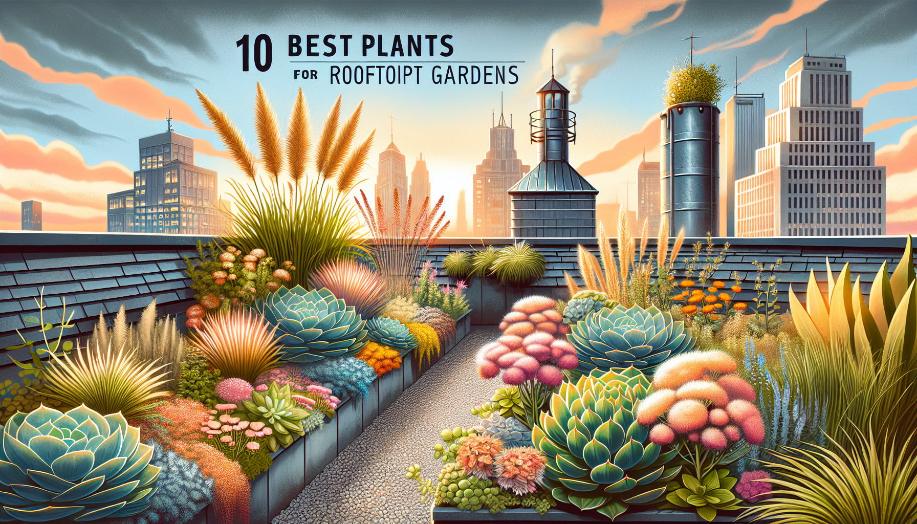Top 10 Plants For Green Roof Gardens Top 10 Plants For Green Roof Gardens