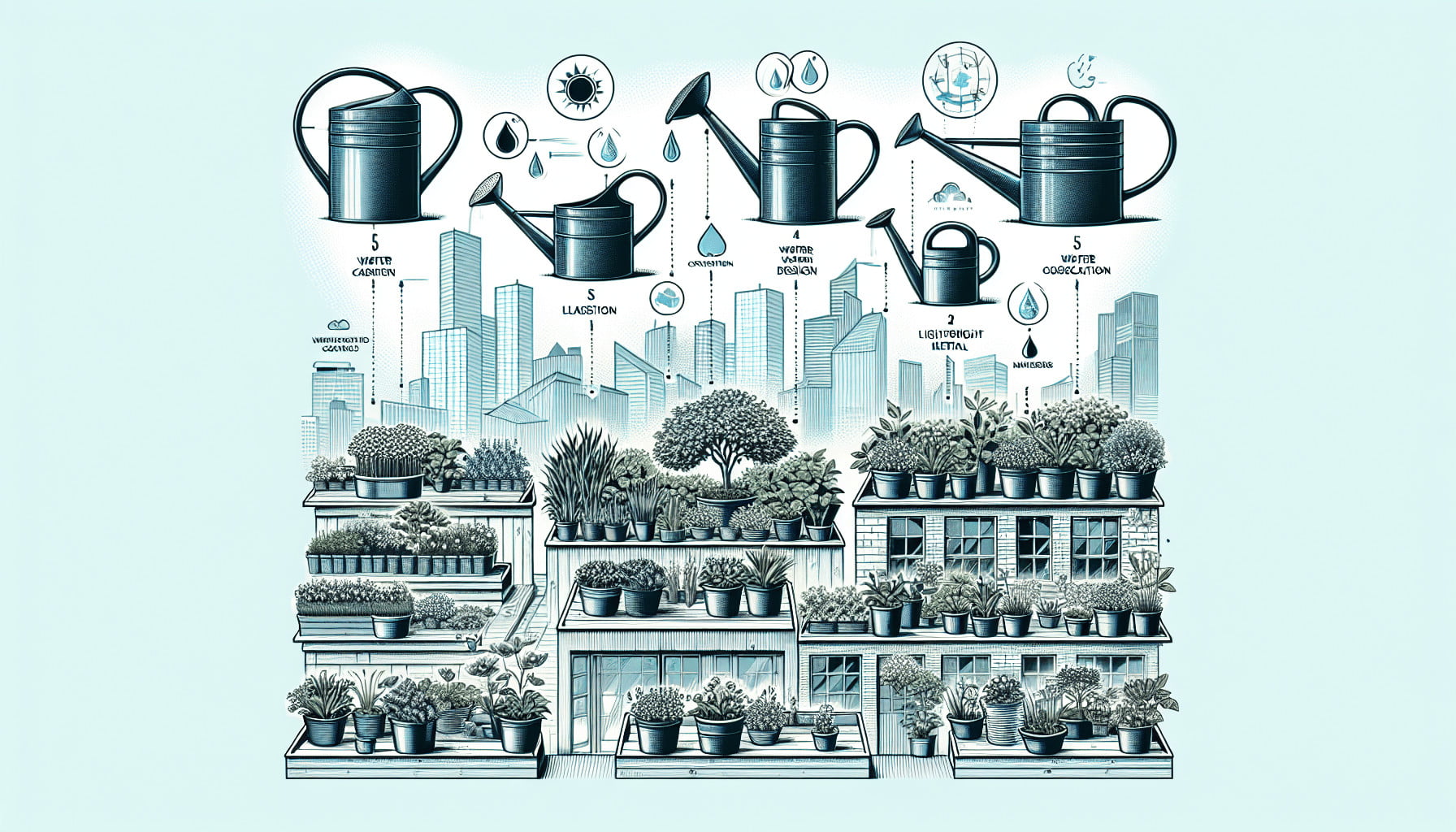 The Ultimate Guide To Selecting The Right Watering Can For Rooftop Gardens The Ultimate Guide To Selecting The Right Watering Can For Rooftop Gardens