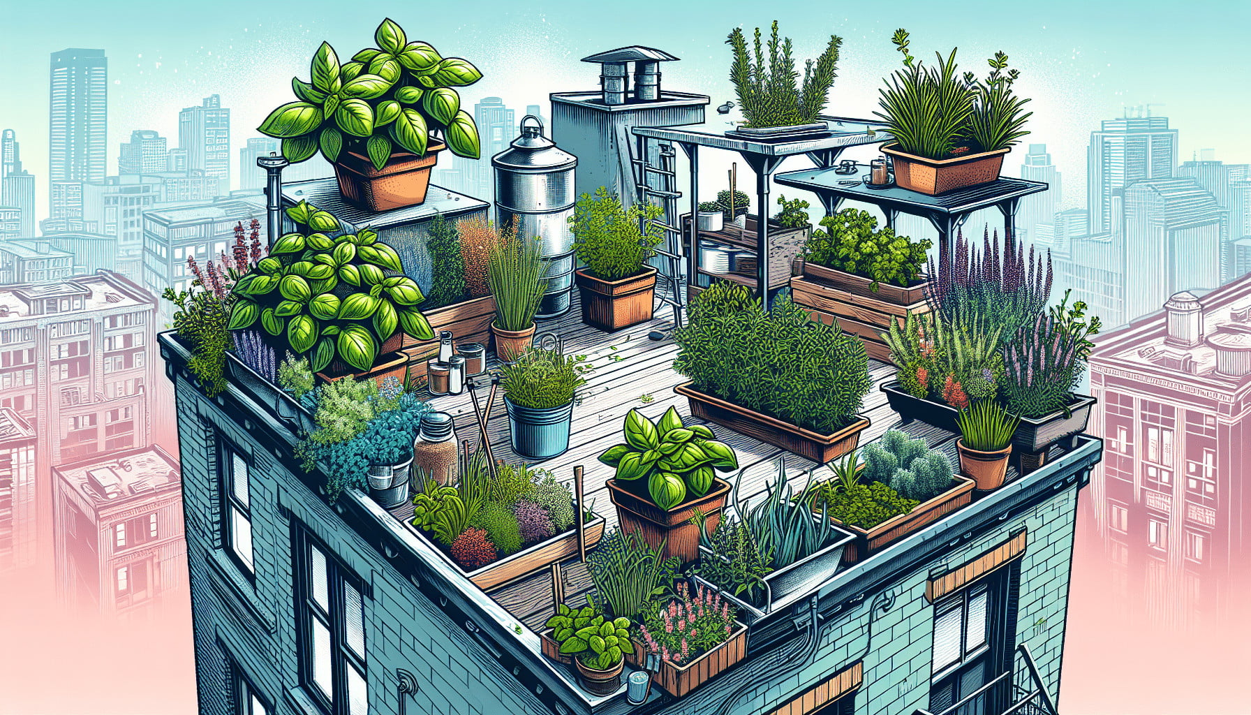 Top 10 Culinary Herbs For Rooftop Gardens Top 10 Culinary Herbs For Rooftop Gardens