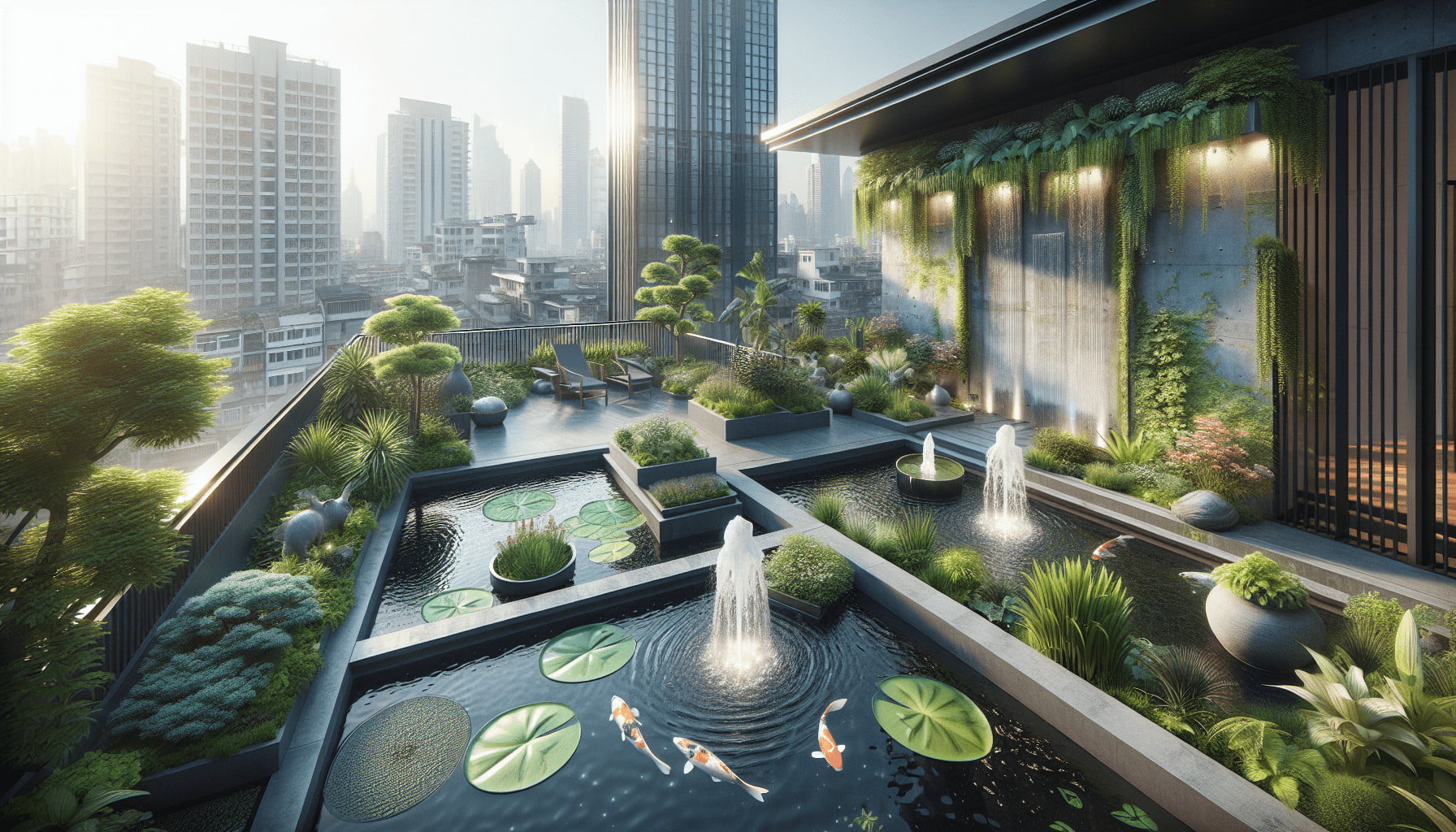 Top Ways To Incorporate Water Features In Your Rooftop Garden Top Ways To Incorporate Water Features In Your Rooftop Garden