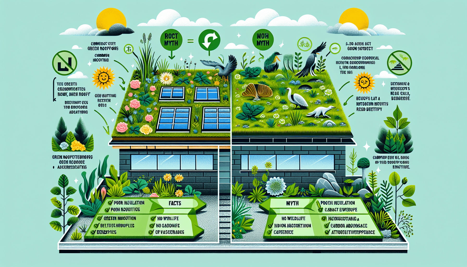 5 Myths About Green Roof Systems Debunked 5 Myths About Green Roof Systems Debunked