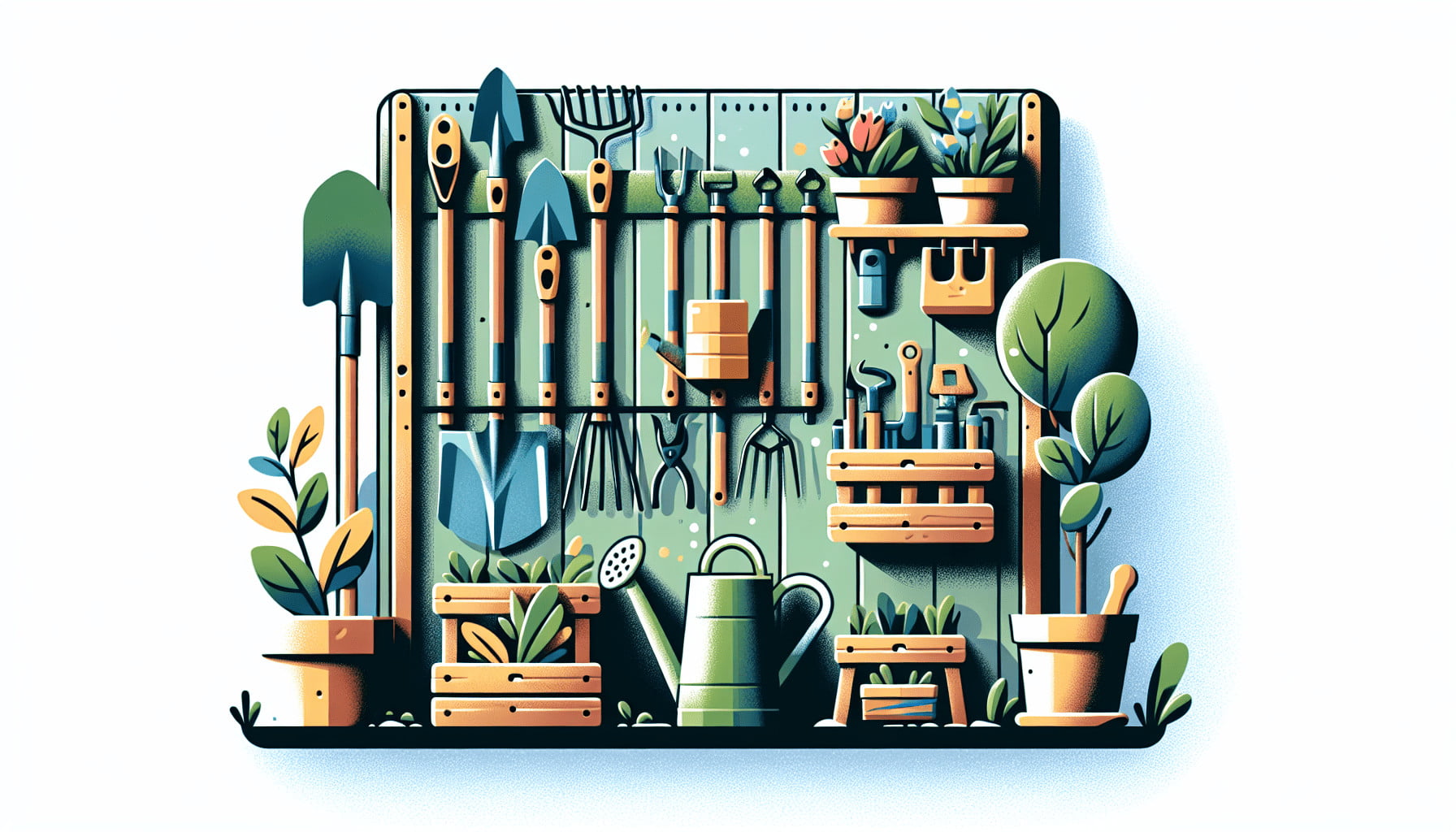 Best Ways To Store Garden Tools In A Small Outdoor Space