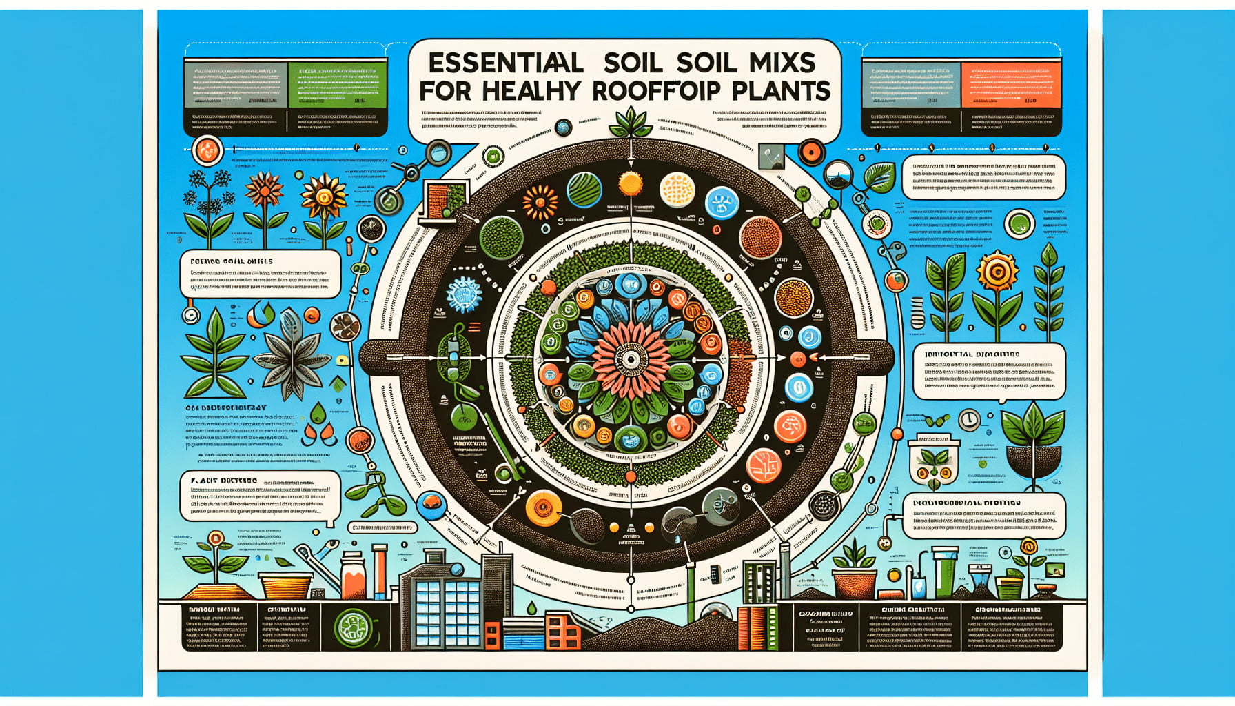 Creating Healthy Rooftop Plants with Essential Soil Mixes Creating Healthy Rooftop Plants with Essential Soil Mixes