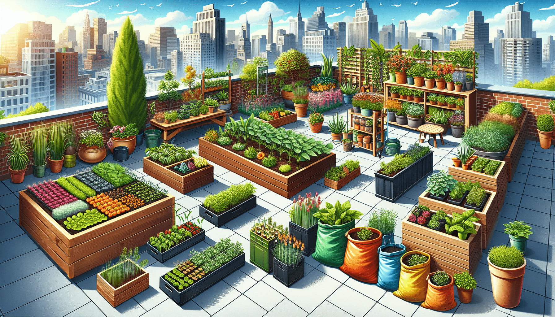 Most Popular Containers For Rooftop Vegetable Gardening Most Popular Containers For Rooftop Vegetable Gardening