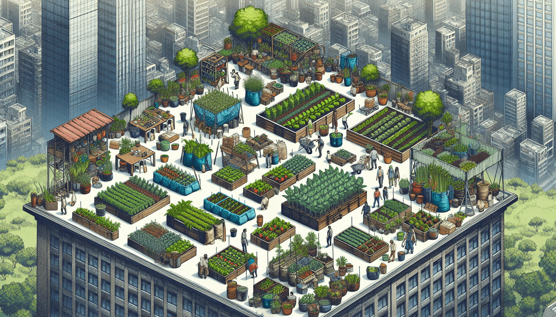 Most Popular Containers For Rooftop Vegetable Gardening Most Popular Containers For Rooftop Vegetable Gardening