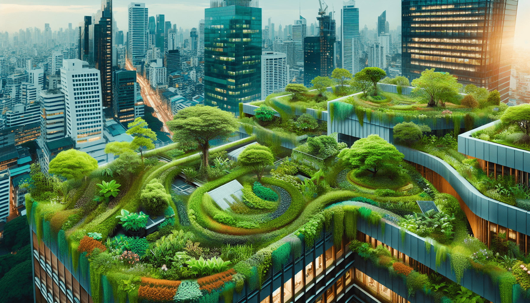 Exploring The Environmental Benefits Of Green Roof Technologies