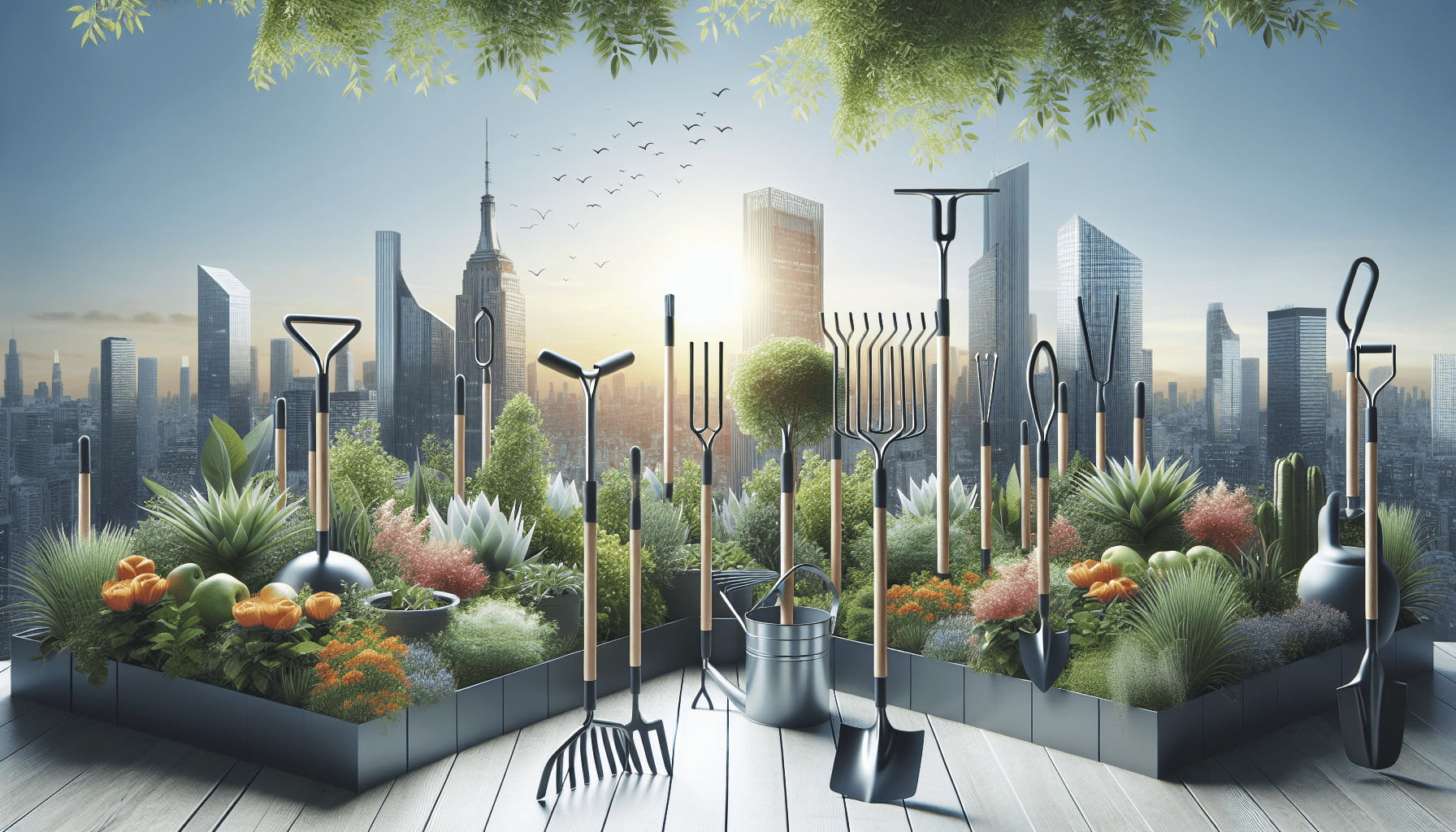 How To Select The Best Lightweight Tools For Rooftop Gardening