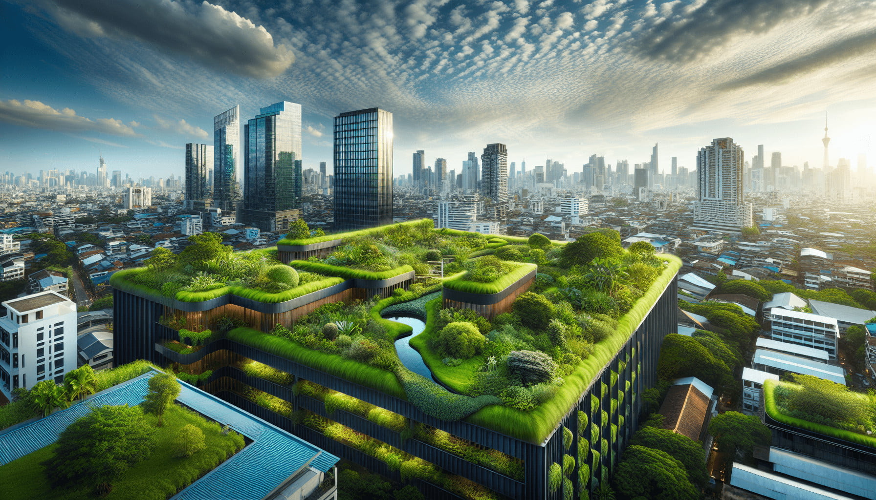 Sustainable Drainage Solutions For Green Roof Systems Sustainable Drainage Solutions For Green Roof Systems