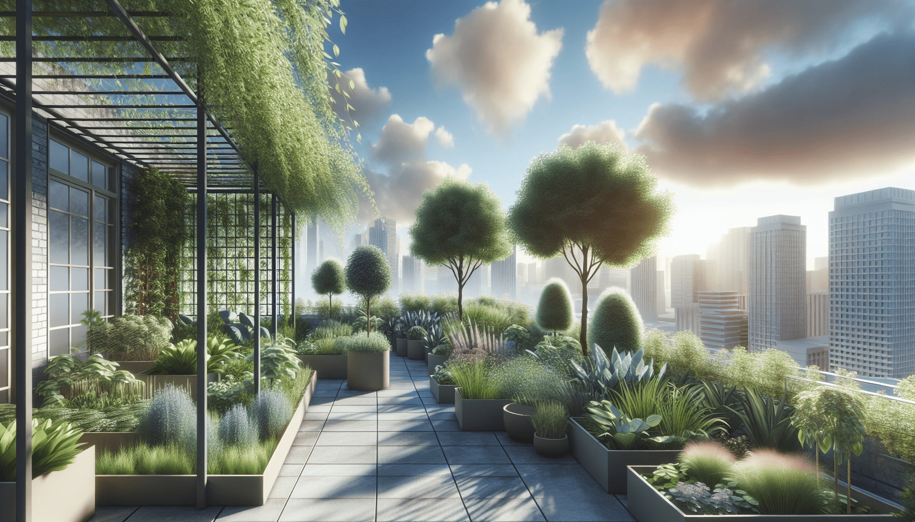 Tips for protecting your rooftop garden from wind