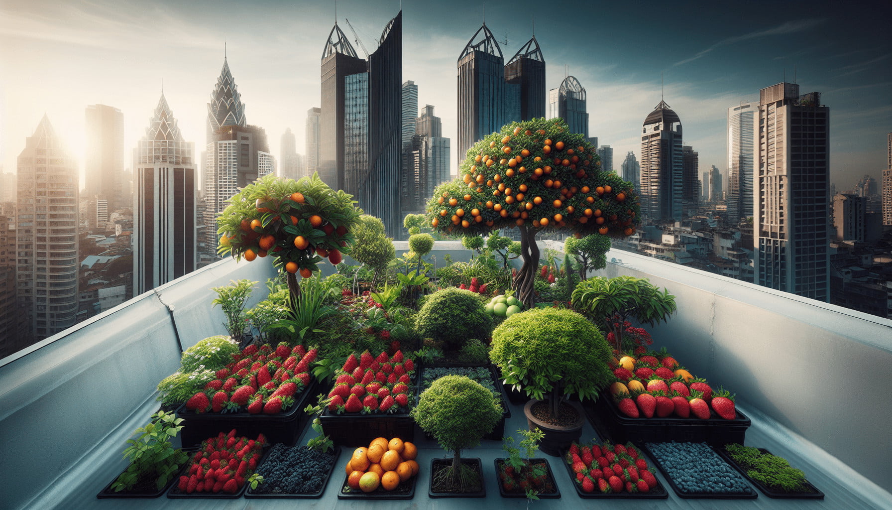 The Best Fruits For Rooftop Gardens