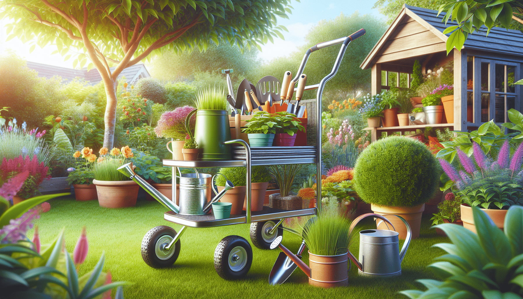 How To Select The Best Garden Cart For Small-space Gardening