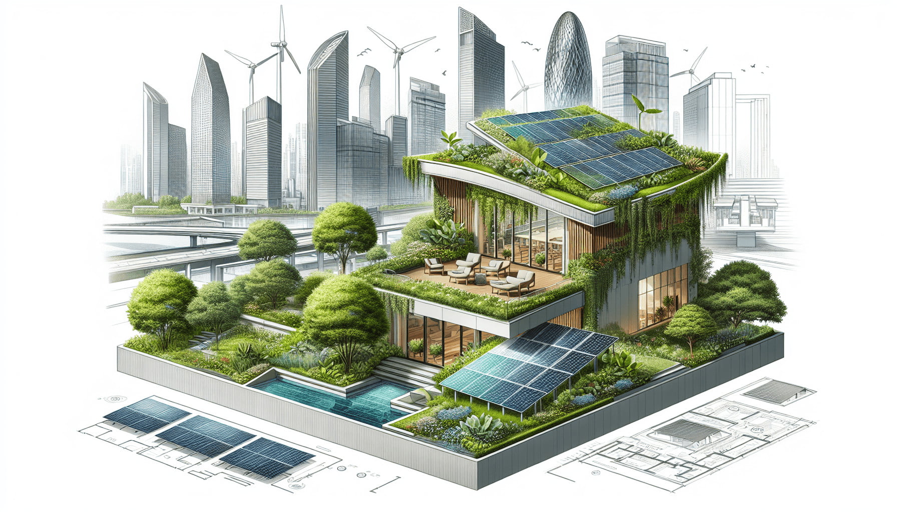 Integrating Green Roof Systems With Renewable Energy Technologies Integrating Green Roof Systems With Renewable Energy Technologies