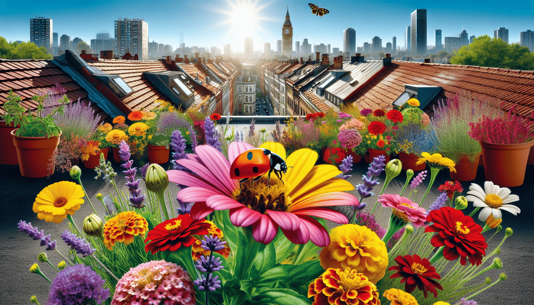 5 Tips for Attracting Beneficial Insects to Your Rooftop Garden