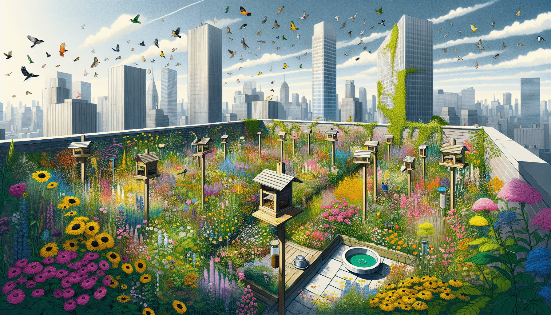 How To Create A Rooftop Garden That Attracts Wildlife How To Create A Rooftop Garden That Attracts Wildlife