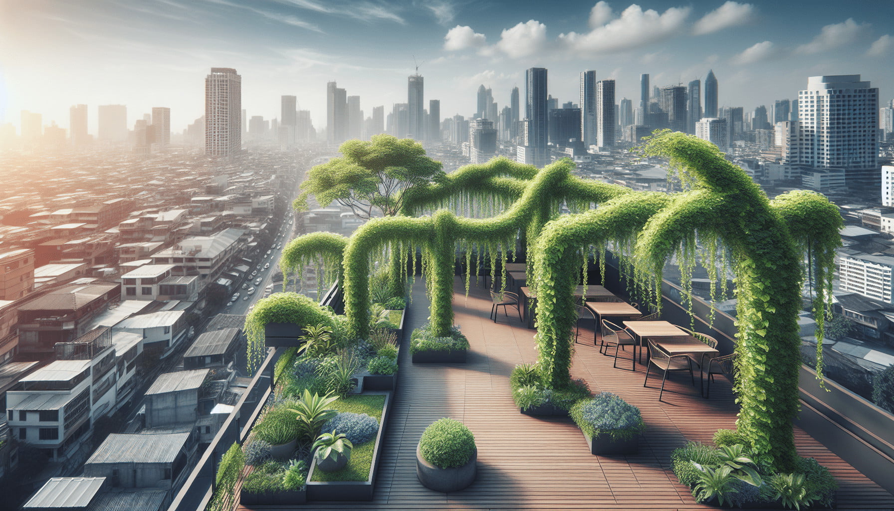 The Best Climbing Plants For Rooftop Gardens The Best Climbing Plants For Rooftop Gardens