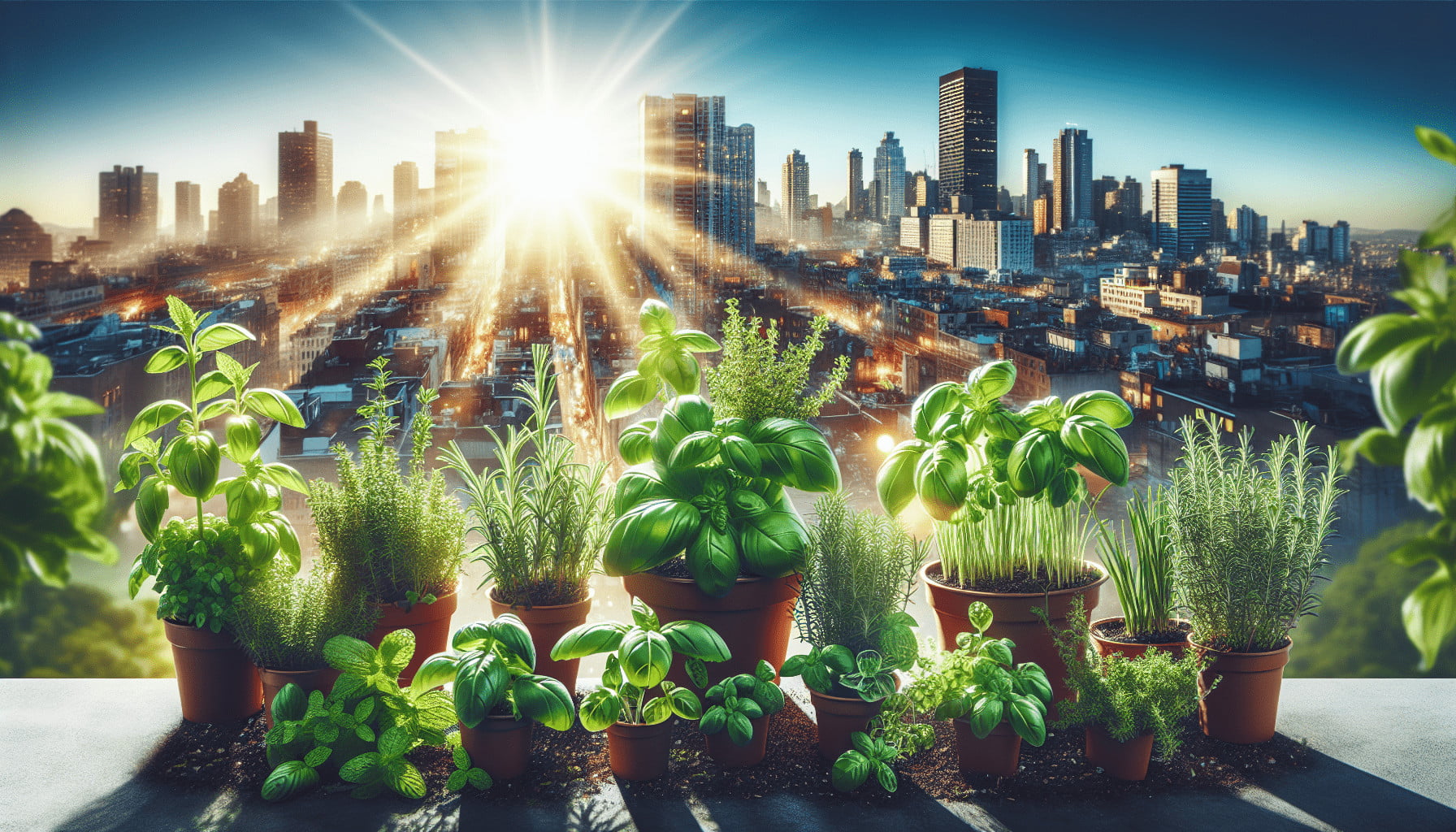 Top 10 Herbs to Grow on Your Rooftop Garden