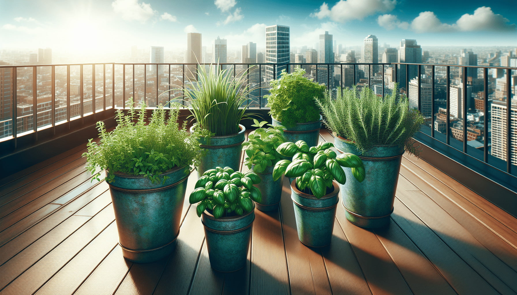 Top 10 Herbs to Grow on Your Rooftop Garden