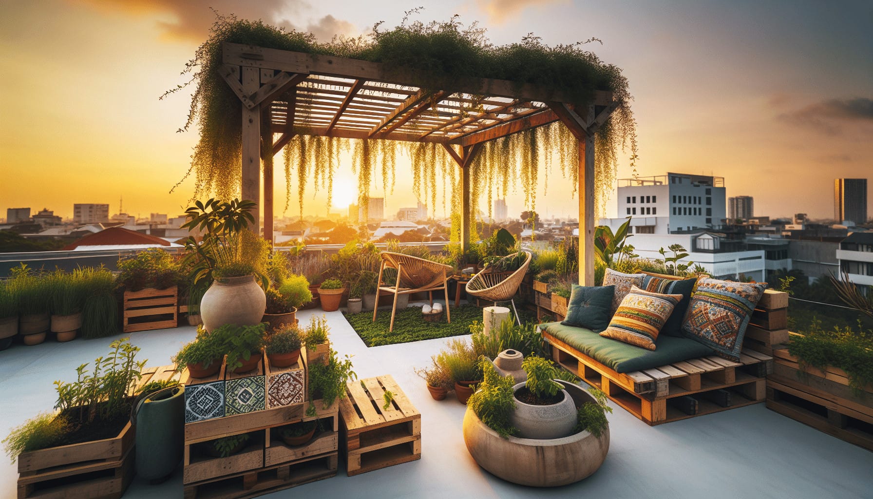 Budget-Friendly DIY Ideas for Rooftop Garden Structures Budget-Friendly DIY Ideas for Rooftop Garden Structures