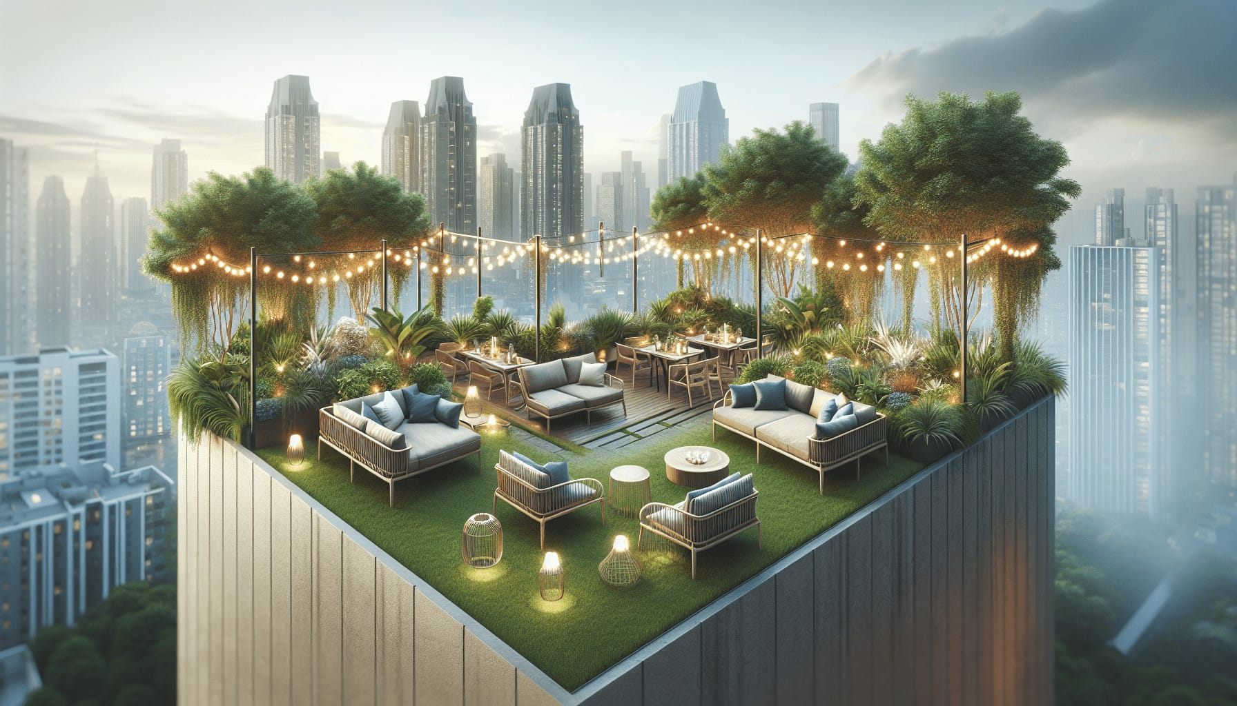 Creating A Rooftop Garden For Entertaining And Socializing Creating A Rooftop Garden For Entertaining And Socializing