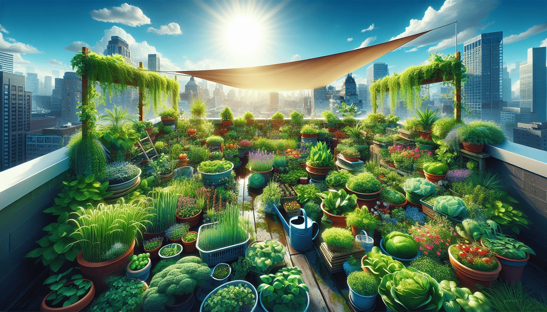 Essential Tips for Container Gardening on Hot Rooftops