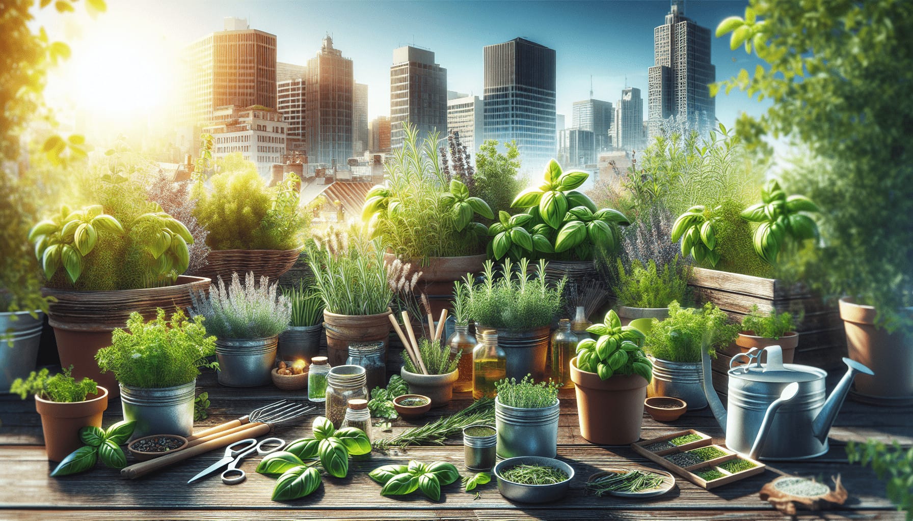 How To Harvest And Preserve Herbs From A Rooftop Garden How To Harvest And Preserve Herbs From A Rooftop Garden