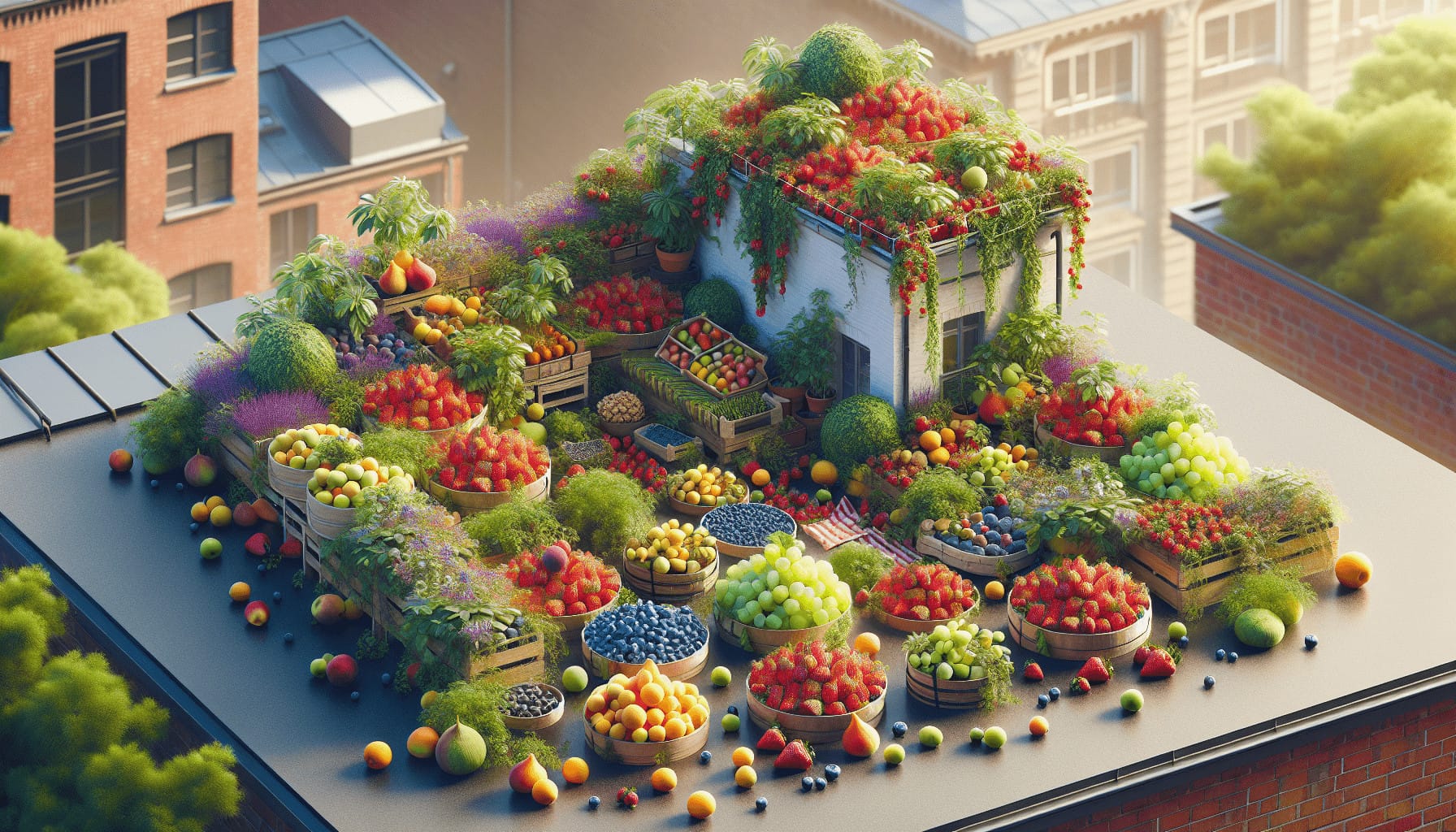 The Top Fruits For Small-Space Rooftop Gardens The Top Fruits For Small-Space Rooftop Gardens