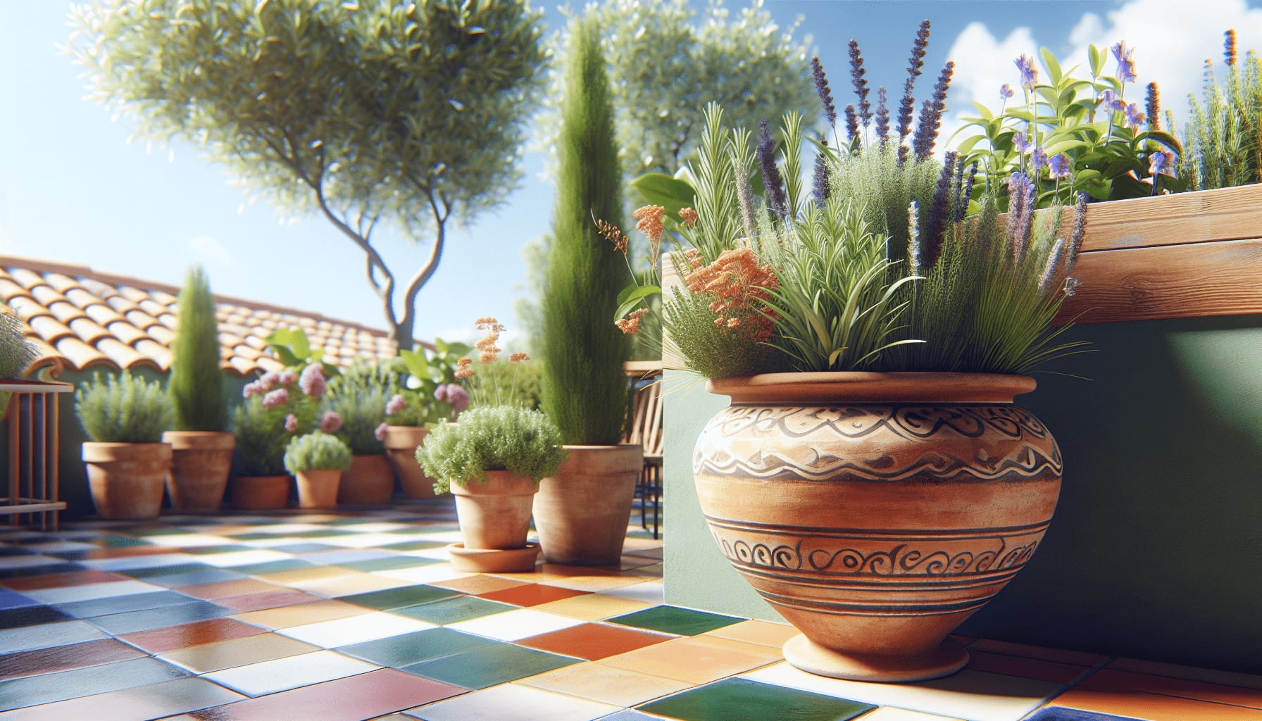 Tips For Creating A Rooftop Garden With A Mediterranean Vibe Tips For Creating A Rooftop Garden With A Mediterranean Vibe