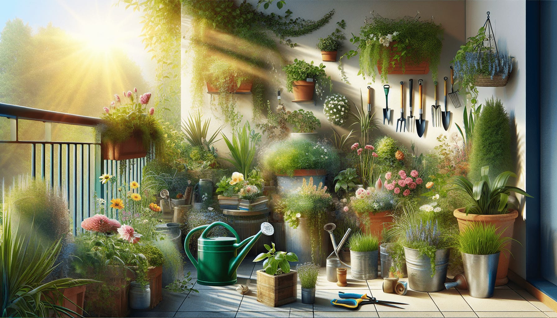 Top 10 Essential Tools For Apartment Balcony Gardening