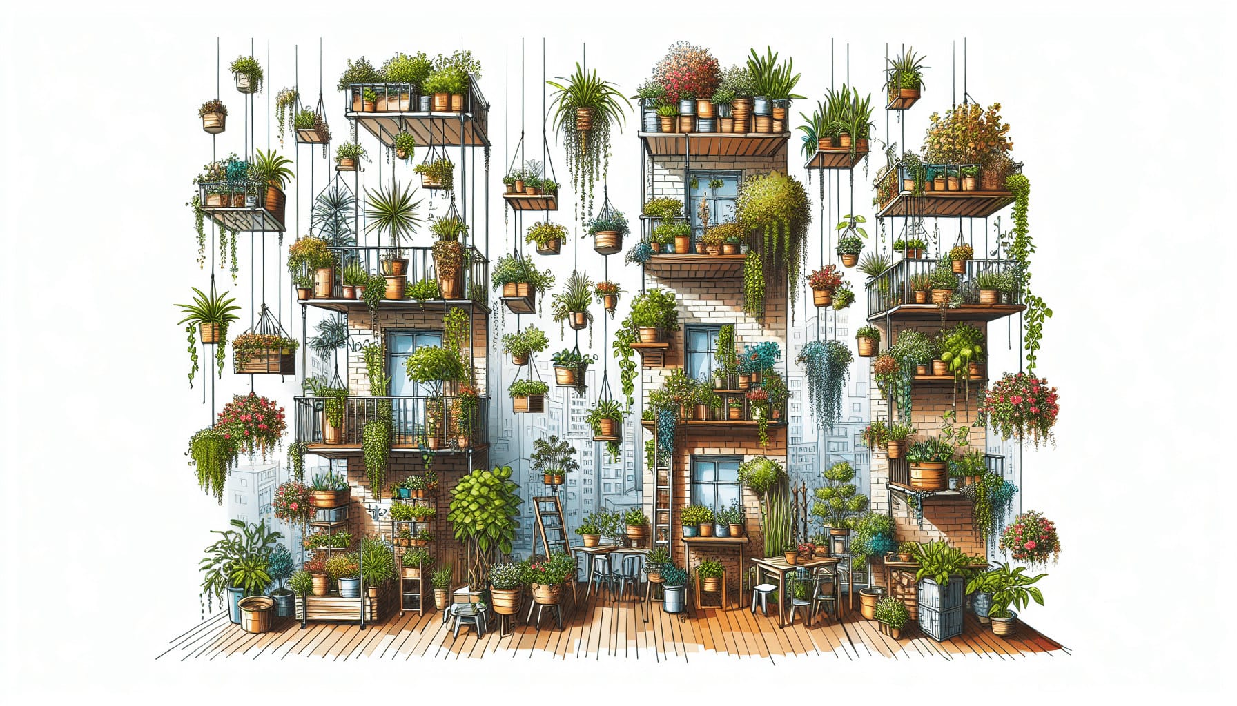10 Innovative Ways To Use Vertical Space In Your Rooftop Garden