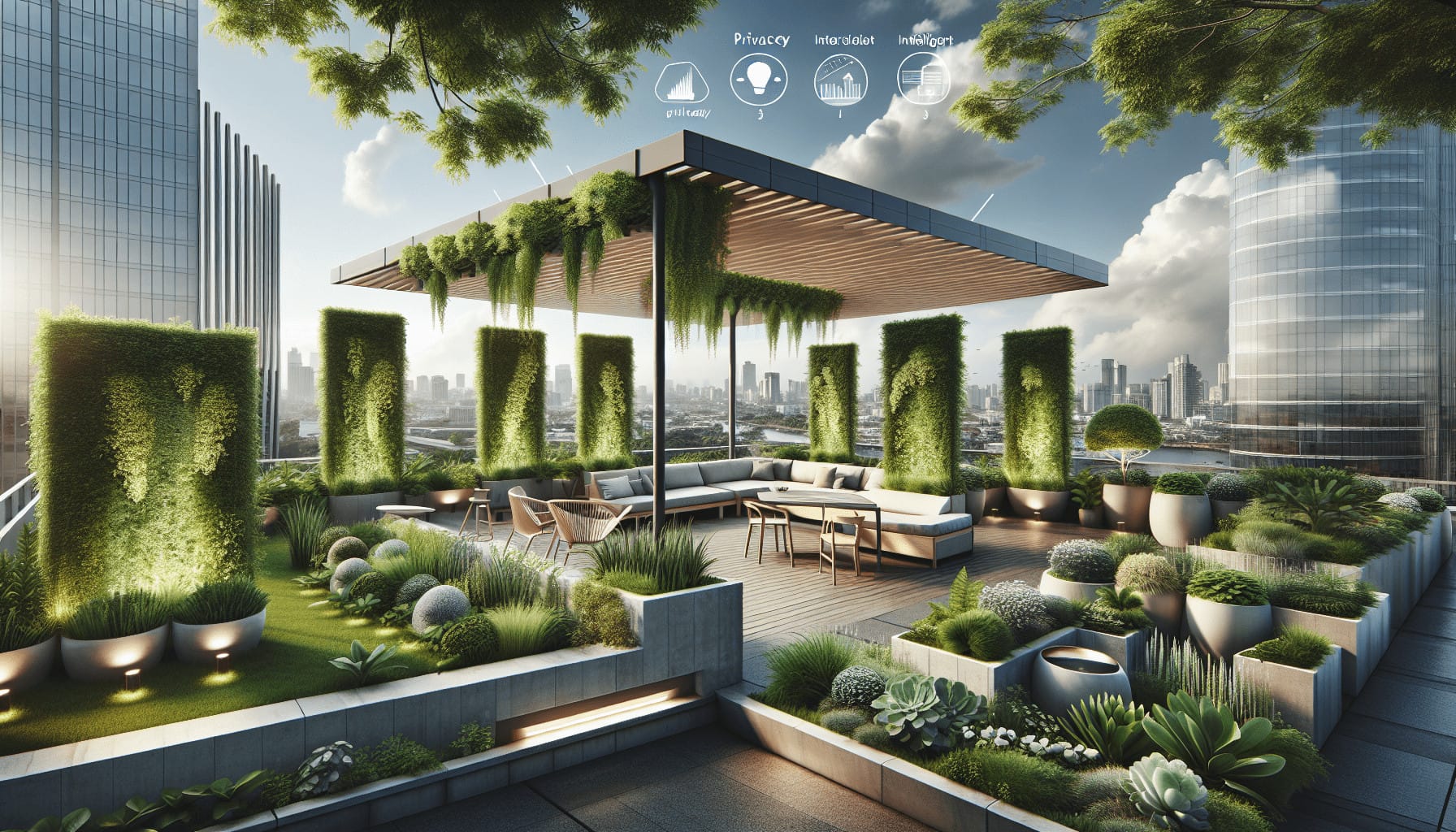 Enhancing Privacy in Rooftop Gardens with Smart Design Enhancing Privacy in Rooftop Gardens with Smart Design