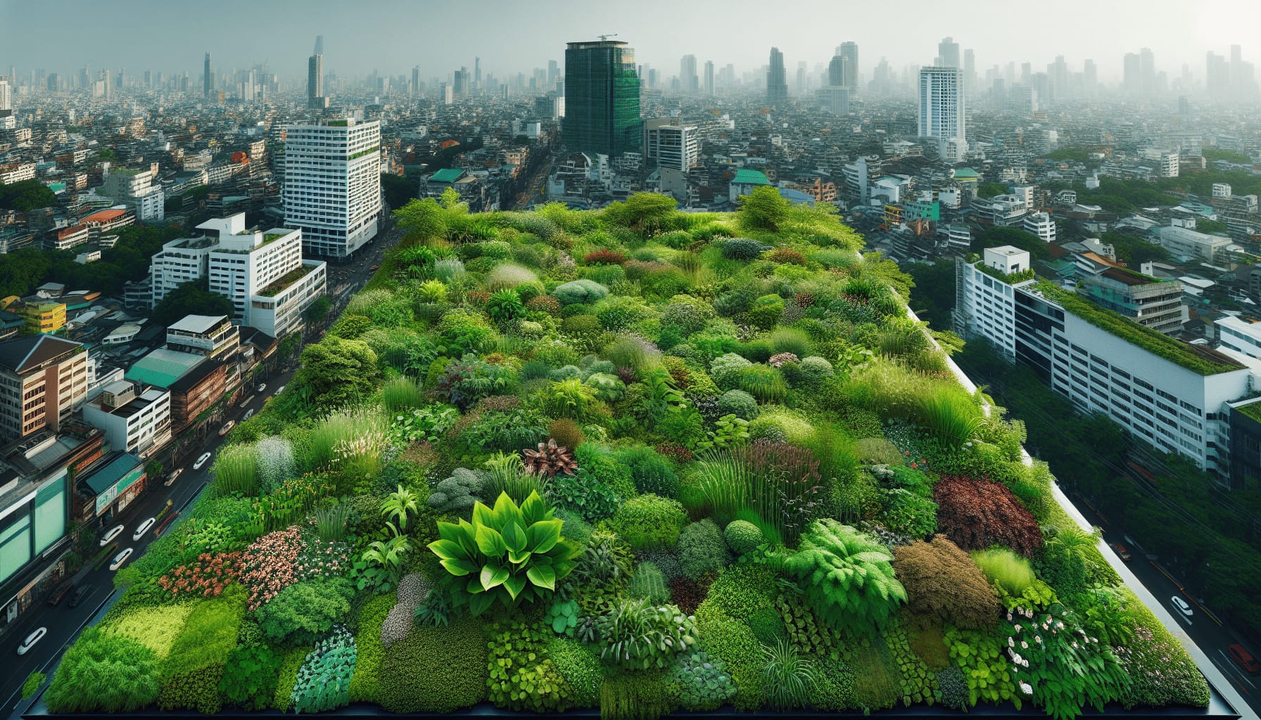 How Green Roof Systems Can Enhance Building Aesthetics