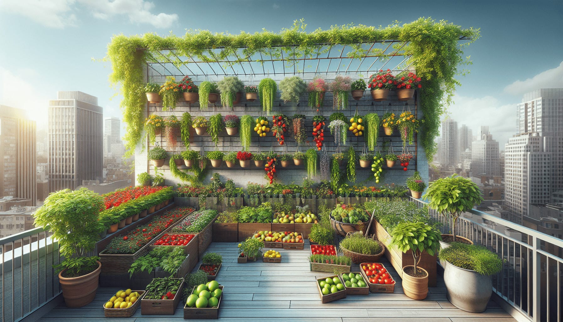 How To Create A Vertical Garden For Rooftop Fruits How To Create A Vertical Garden For Rooftop Fruits